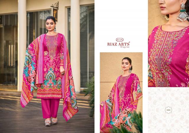 Riaz Arts Ombre Catalog ethnic dress material wholesale