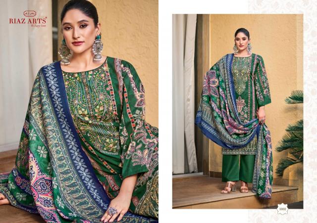 Riaz Arts Ombre Catalog ethnic dress material wholesale