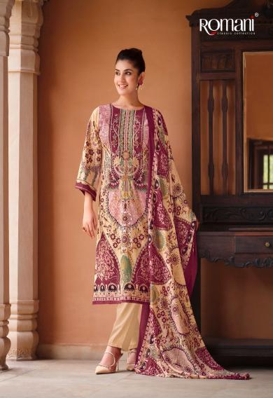 Romani Aarzu Vol 11 Catalog dress materials wholesaler in surat