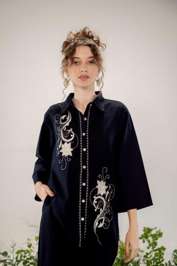 Sabella cotton with Embroidery work catalog coord set manufacturers