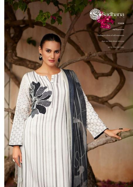 Sadhana Fashion Iliana Catalog jam cotton salwar kameez in surat