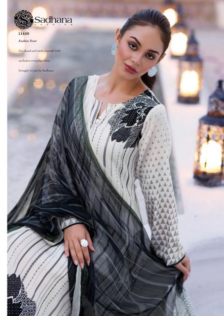 Sadhana Fashion Iliana Catalog jam cotton salwar kameez in surat