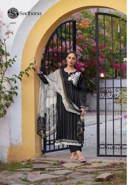 Sadhana Fashion Iliana Catalog jam cotton salwar kameez in surat