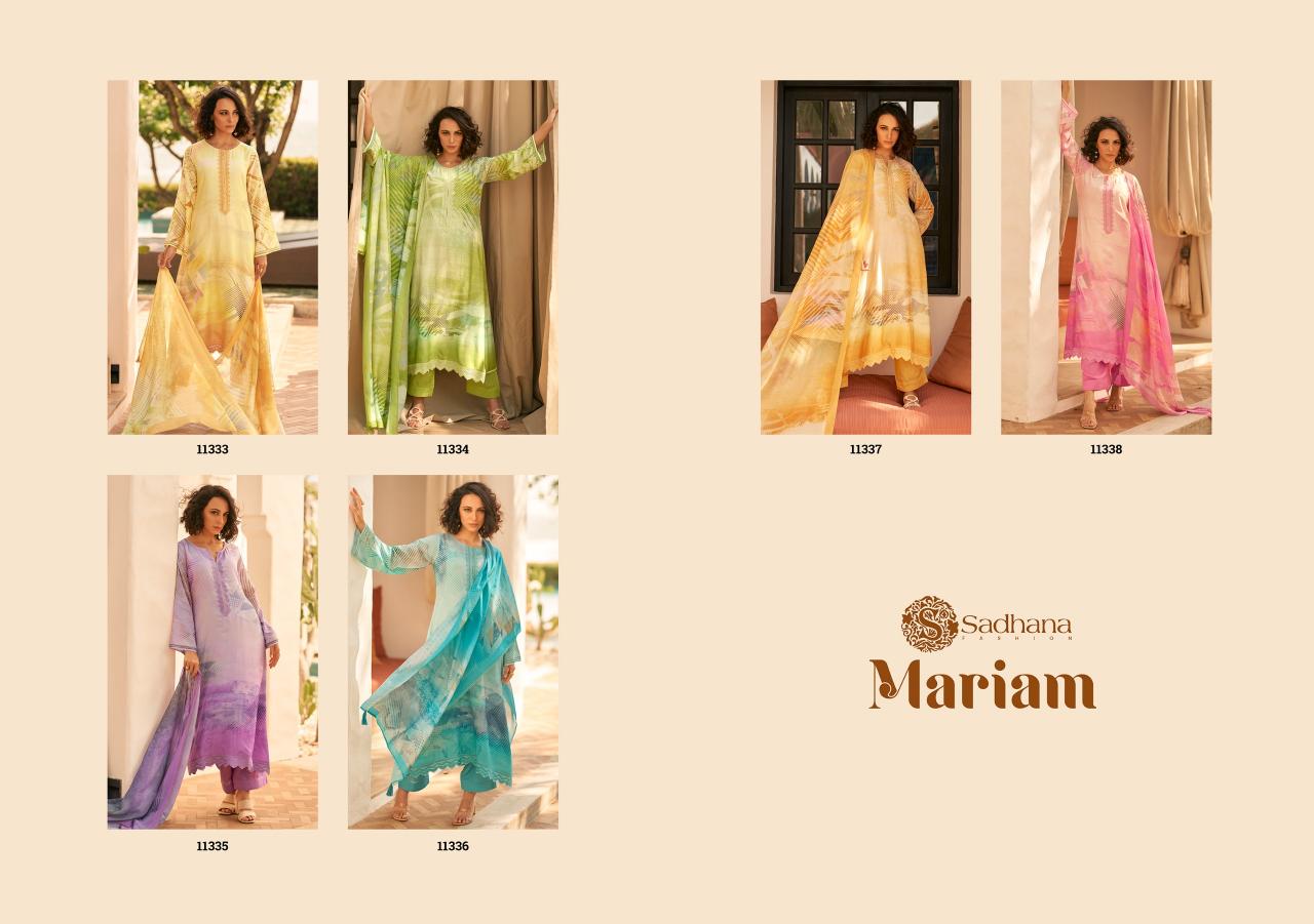 Sadhana Fashion Mariam Catalog wholesales salwar kameez