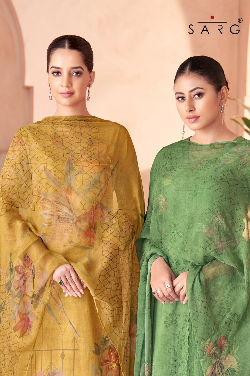 Sarg Riya Catalog cotton suits pakistani