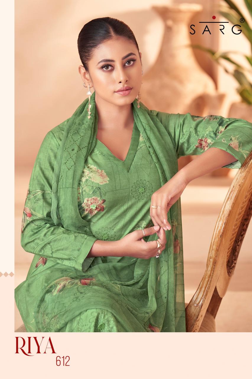 Sarg Riya Catalog cotton suits pakistani