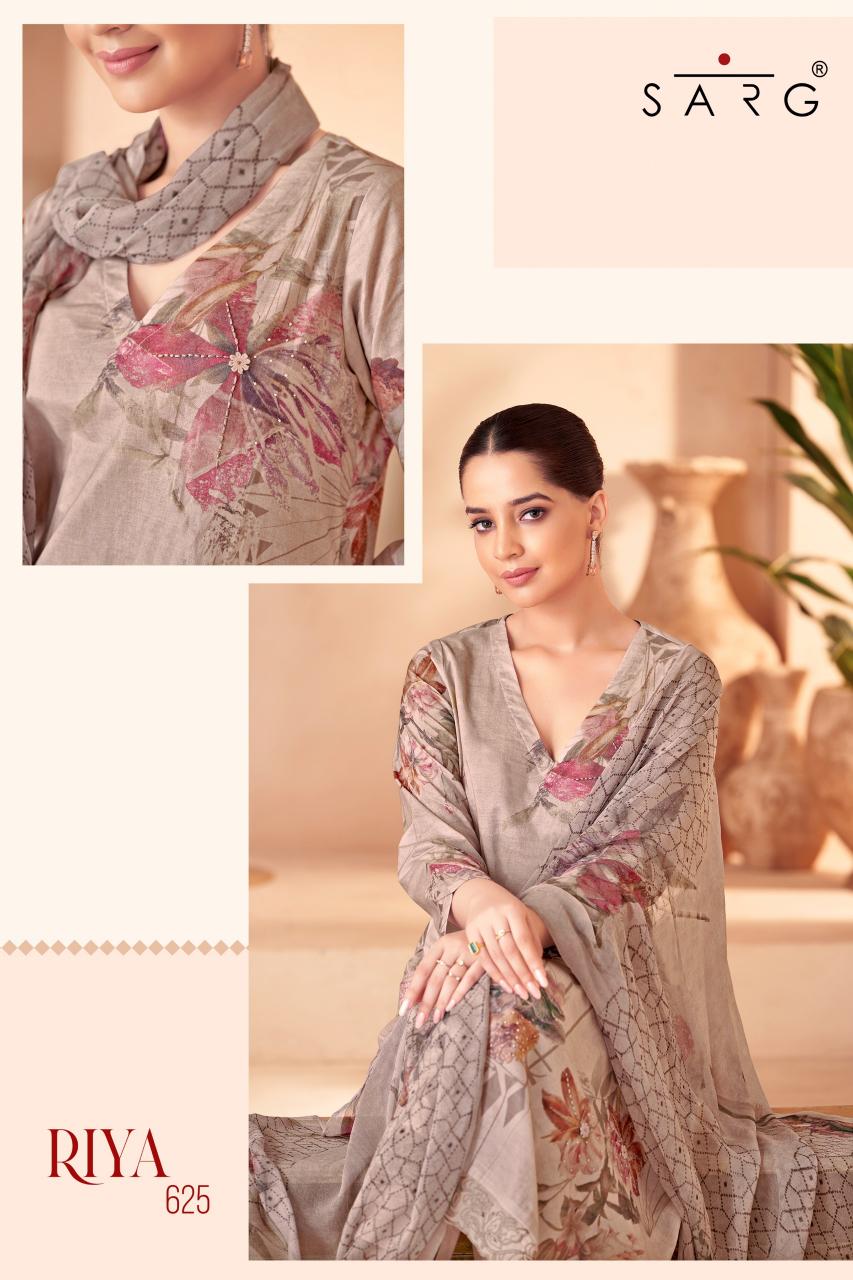Sarg Riya Catalog cotton suits pakistani