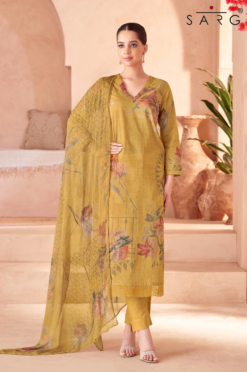 Sarg Riya Catalog cotton suits pakistani