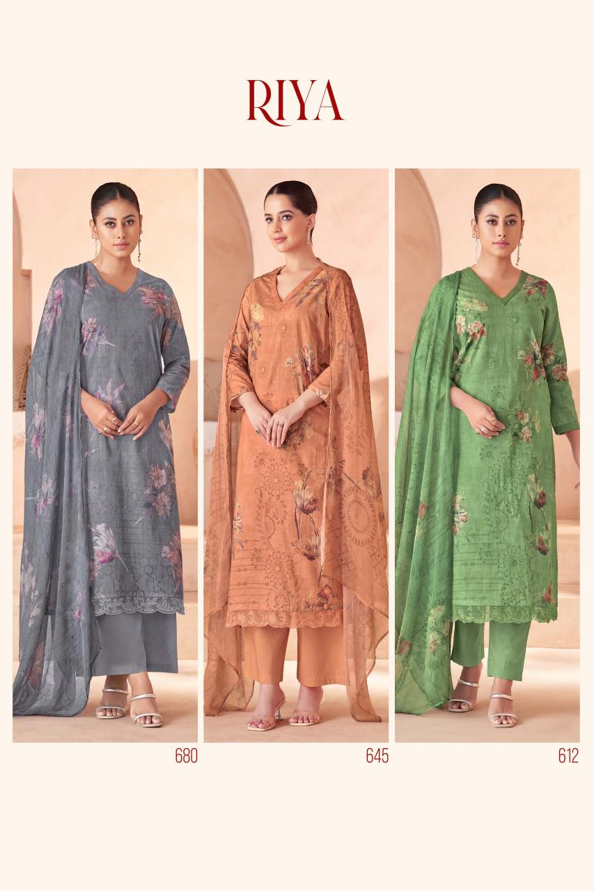Sarg Riya Catalog cotton suits pakistani