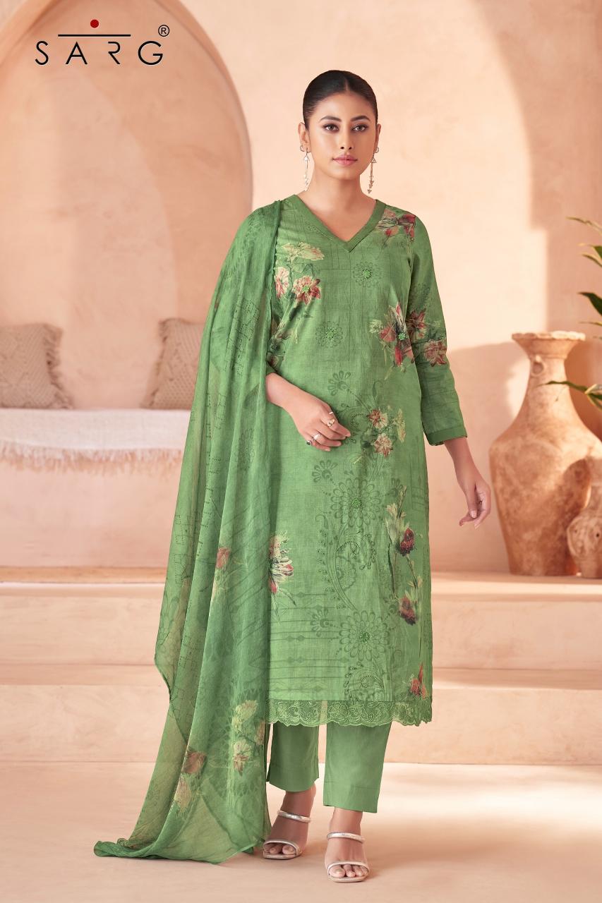 Sarg Riya Catalog cotton suits pakistani