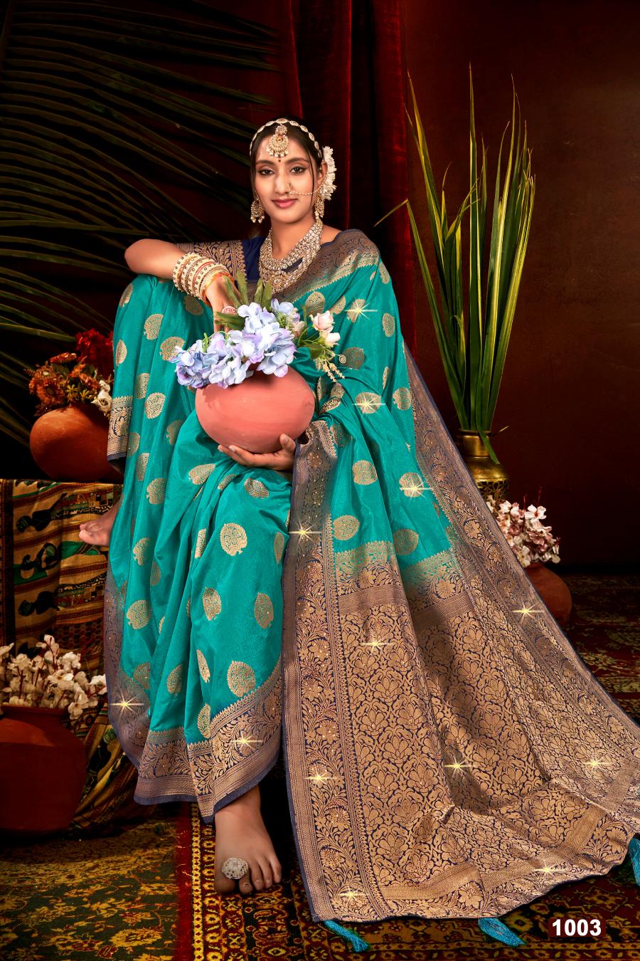 Saroj Prapti dola swarovski vol.1 Soft dola silk in surat with price wholesale