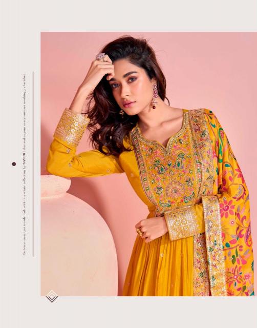 Sayuri Mayuri catalog Chinon Silk designer kurti for women