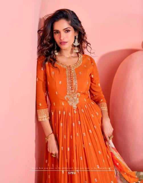 Sayuri Mayuri catalog Chinon Silk designer kurti for women