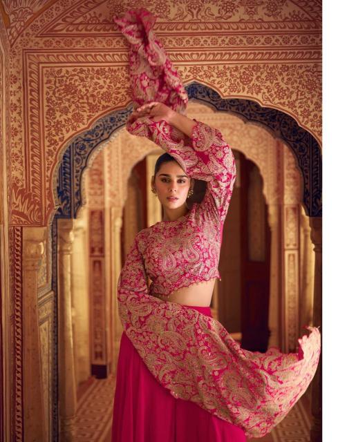 Sayuri Ruchika Catalog Designer Indo Western Dress