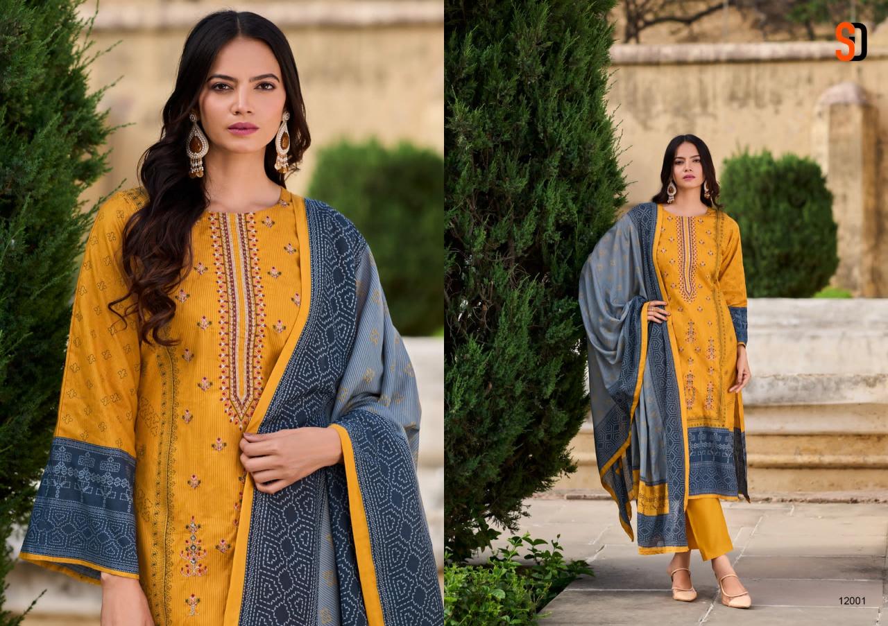 Shraddha Bin Saeed Lawn Collection Vol 12 Catalog pakistani unstitched suits uk