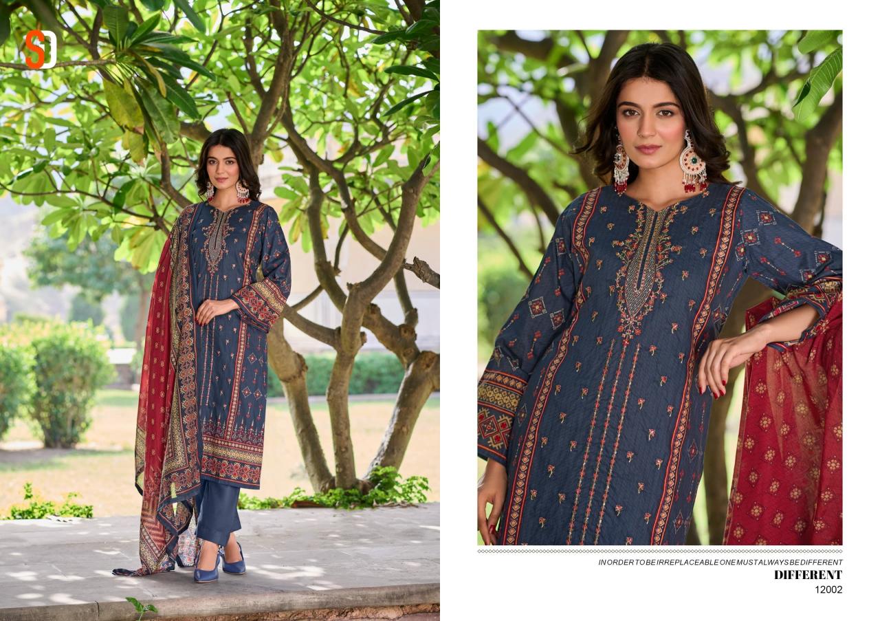 Shraddha Bin Saeed Lawn Collection Vol 12 Catalog pakistani unstitched suits uk