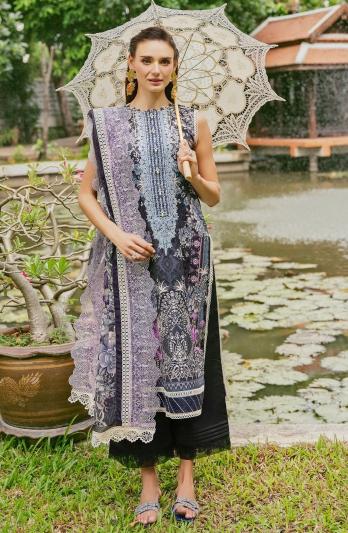 Shraddha Needle Wonder Vol 3 Catalog Chiffon Dupatta indiarush pakistani suits
