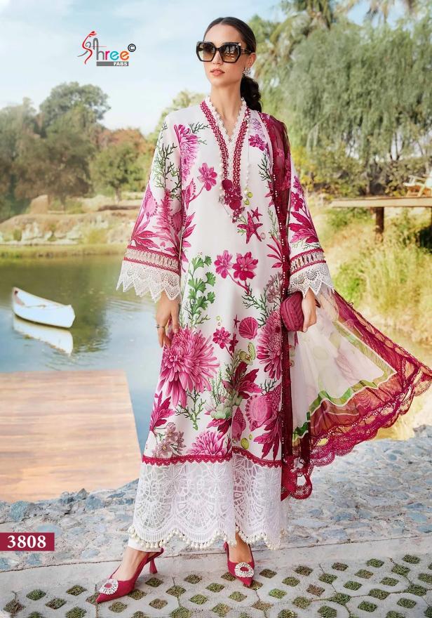 Shree Fabs Mariya B M Print Vol 19 catalog Cotton Dupatta what is ladies pakistani suit