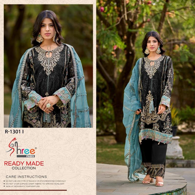 Shree Fabs R 1301 IJKL catalog wholesale pakistani designer suits in delhi