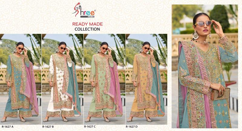 Shree Fabs R 1627 catalog wholesale dealers of pakistani suits in delhi
