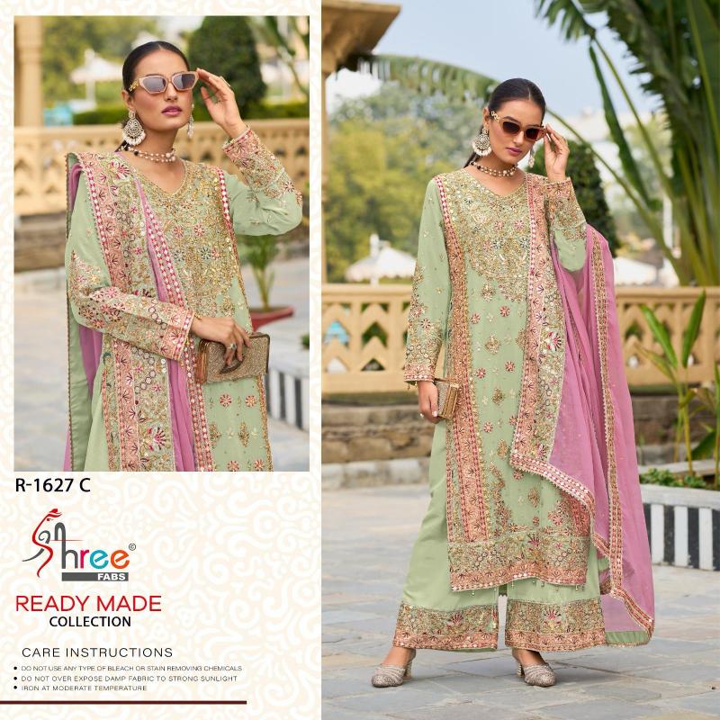Shree Fabs R 1627 catalog wholesale dealers of pakistani suits in delhi