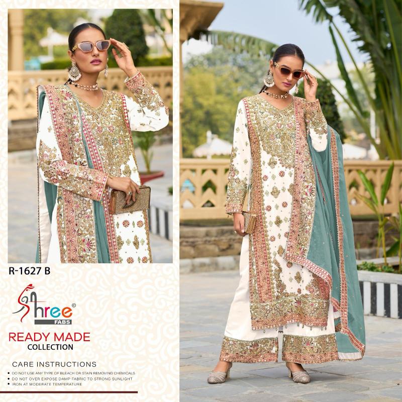 Shree Fabs R 1627 catalog wholesale dealers of pakistani suits in delhi