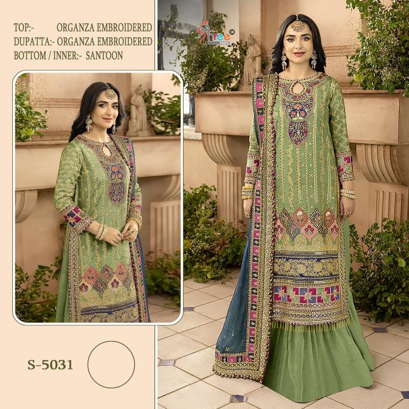 Shree Fabs S 5031 Catalog Organza buy pakistani suits online pakistan