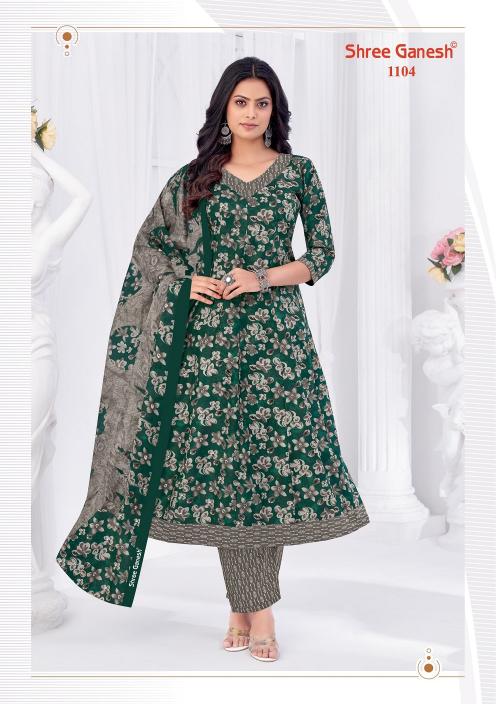 Shree Ganesh Zeenat Vol-1 – Anarkali Kurti Pant With Dupatta - Wholesale Catalog
