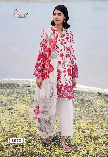 Shree M Print Basics Vol 3 catalog Cotton Dupatta mughal print pakistani suits online