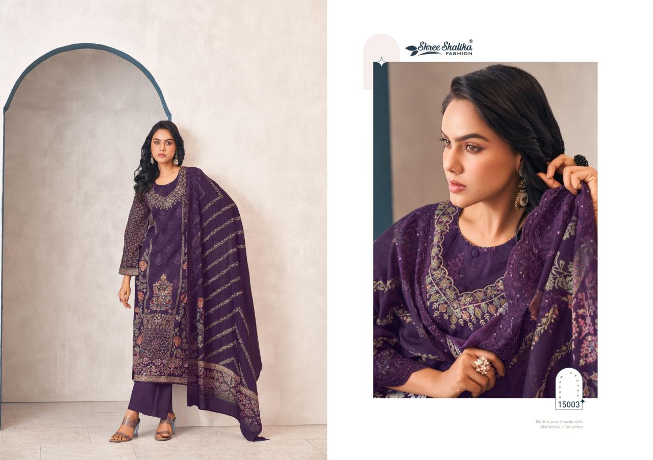 Shree Shalika Mannat Vol 15 Catalog unstitched salwar kameez wholesalers in india