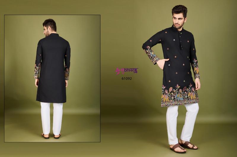 Shubhvastra Vastra Vogue Catalog Cotton Thread And Sequence Mens kurtis catalogue online