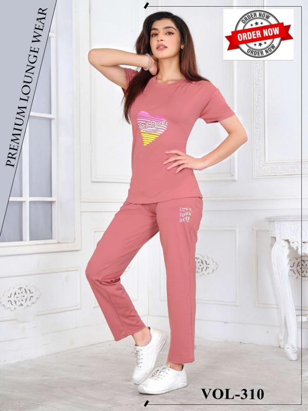 Summer Special VOL.DN 310 Catalog plain night suits wholesale market in surat
