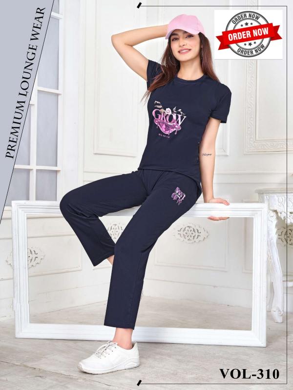Summer Special VOL.DN 310 Catalog plain night suits wholesale market in surat