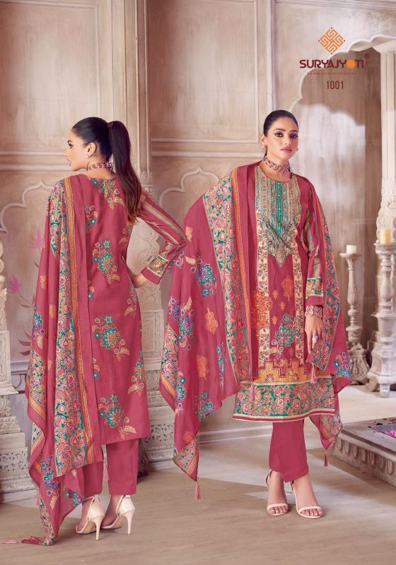 SuryaJyoti Kimora Vol-01 - Dress Material  - Wholesale Catalog