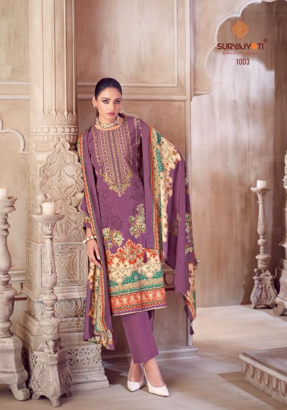 SuryaJyoti Kimora Vol-01 - Dress Material  - Wholesale Catalog