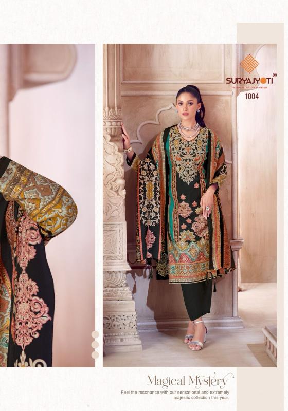 SuryaJyoti Kimora Vol-01 - Dress Material  - Wholesale Catalog