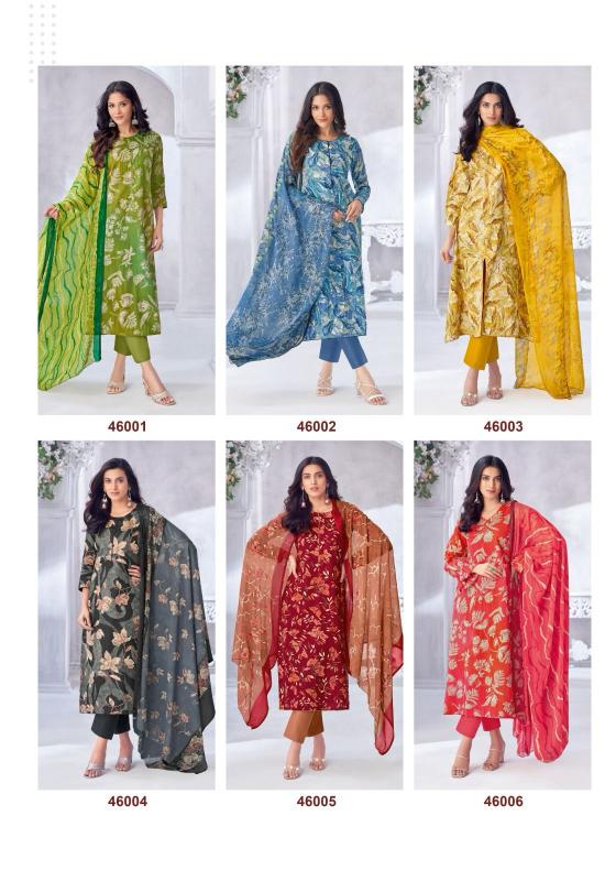 Suryajyoti Naishaa Vol-46 – Dress Material - Wholesale Catalog