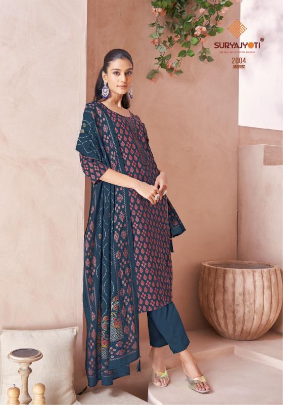 Suryajyoti Pariza Vol-2 – Kurti Pant With Dupatta - Wholesale Catalog