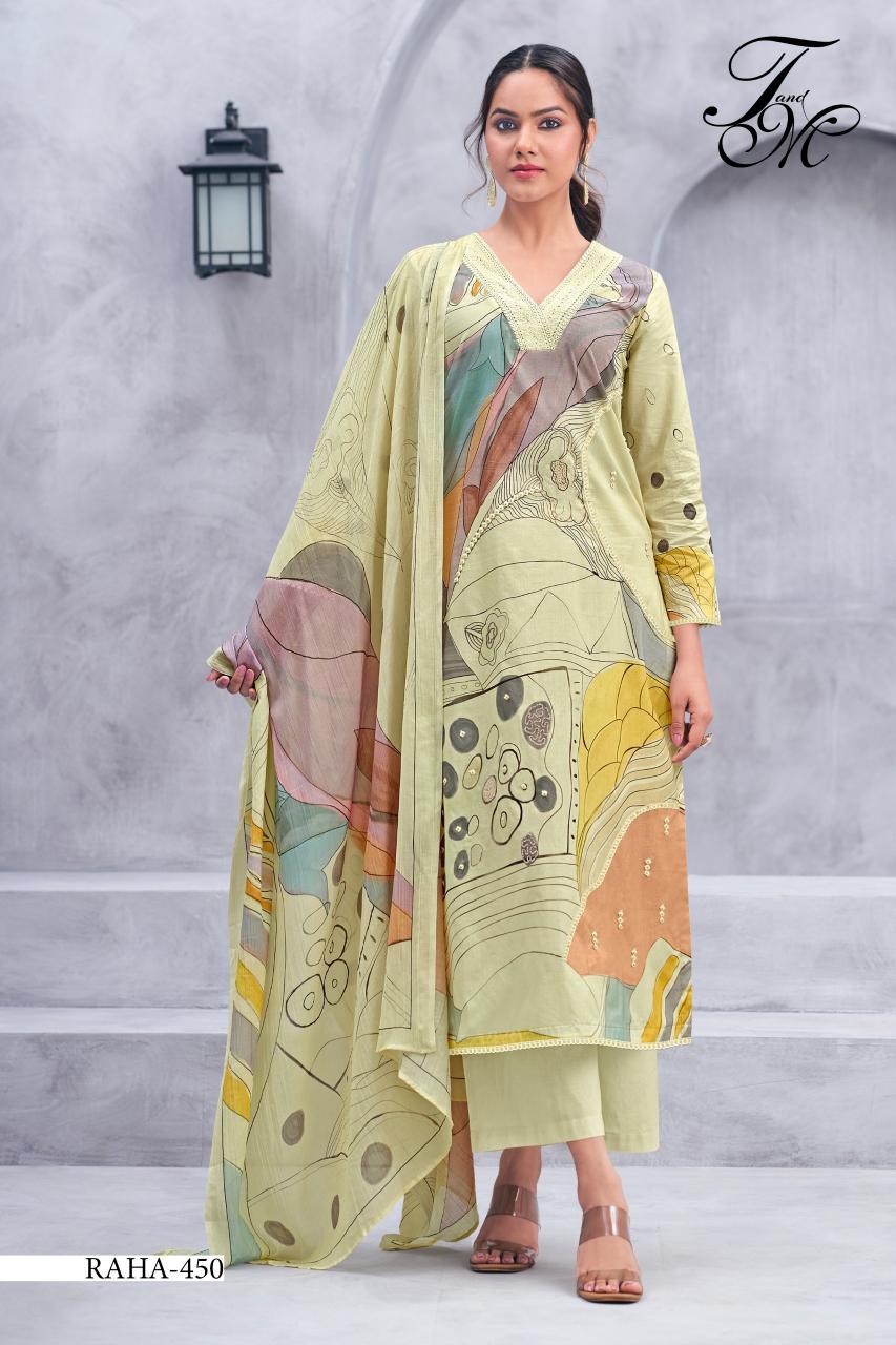 T&M Raha Catalog wholesale salwar kameez catalog