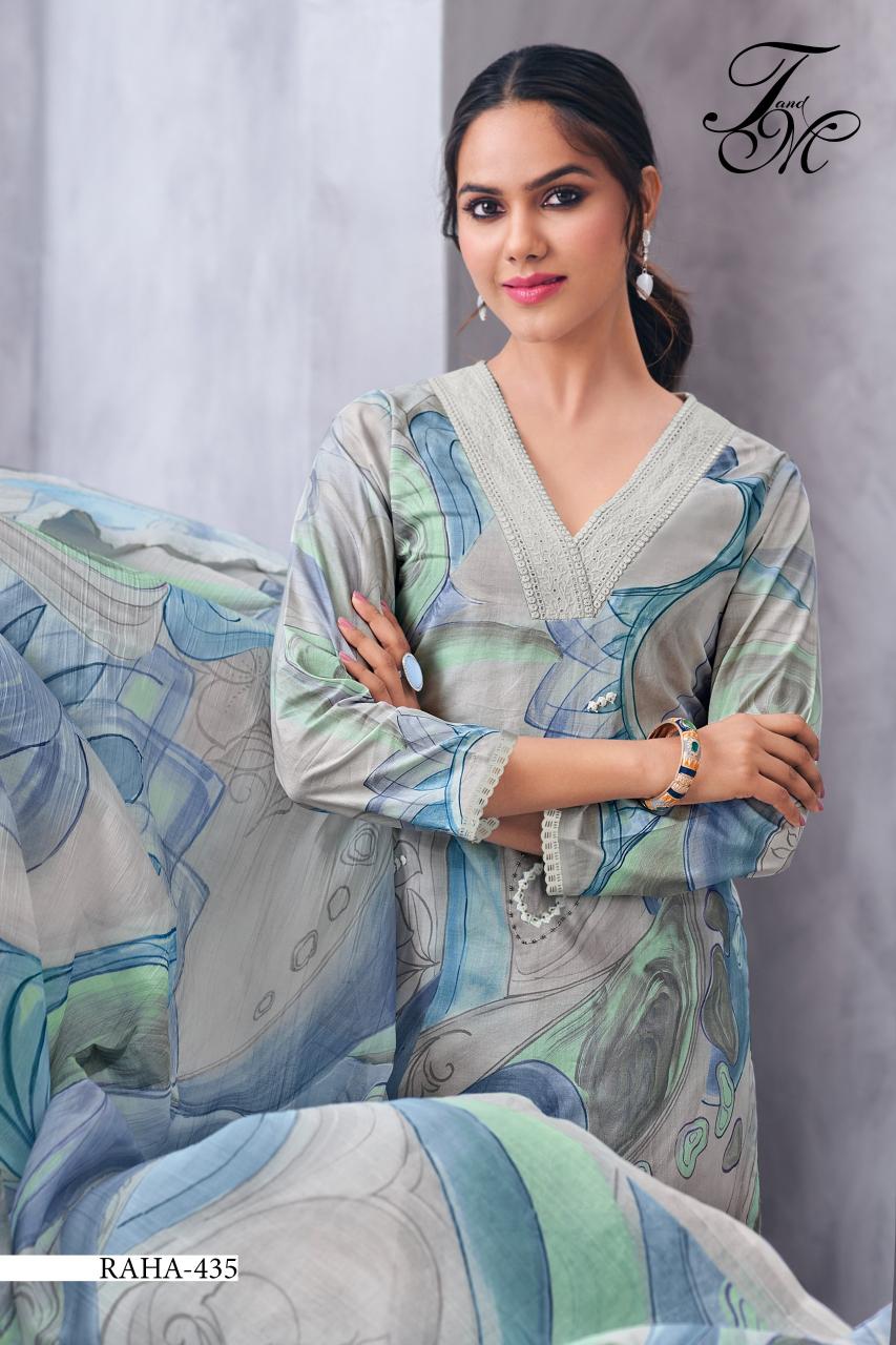 T&M Raha Catalog wholesale salwar kameez catalog