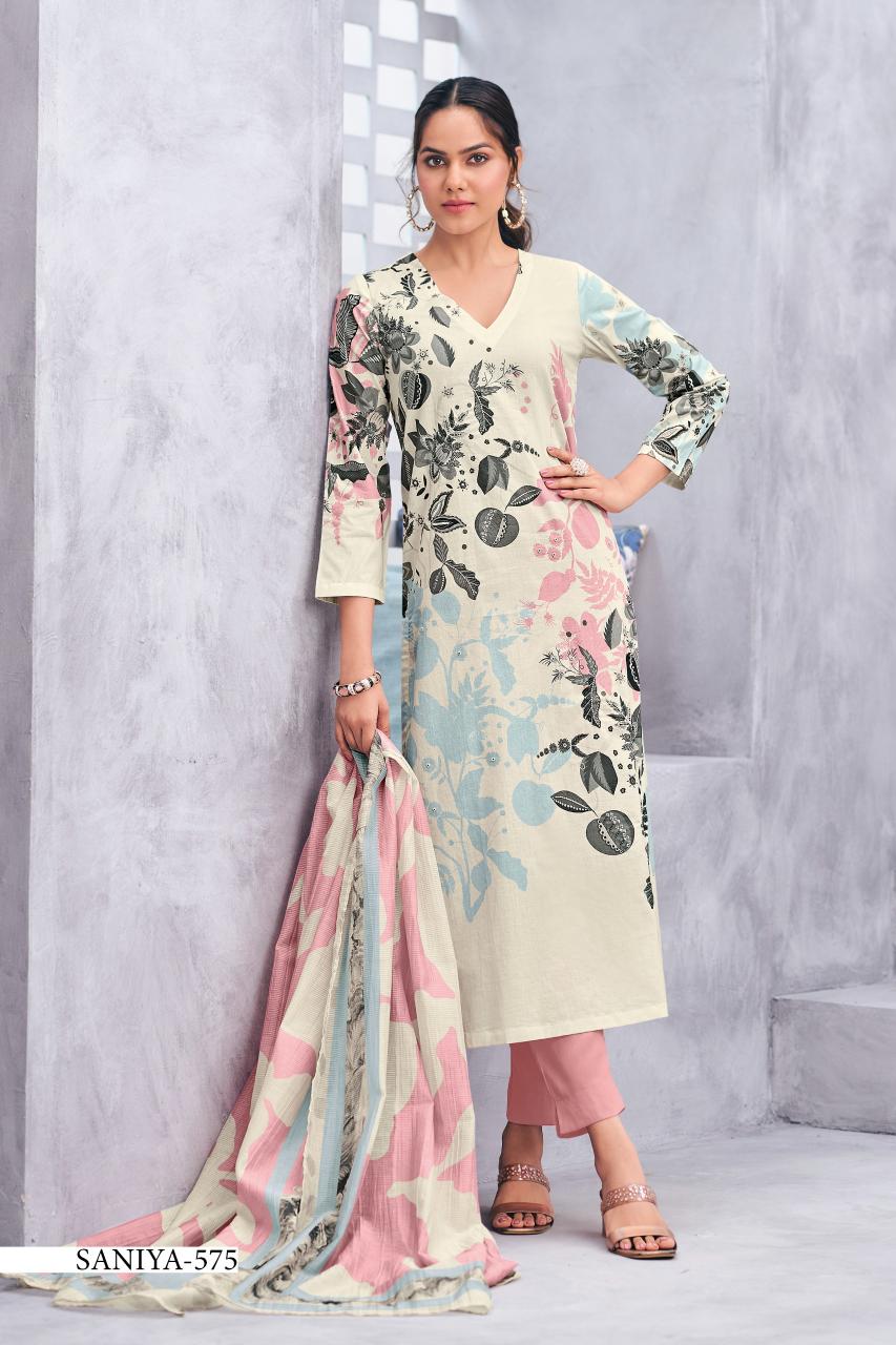 T&M Sanya Catalog unstitched salwar kameez wholesalers uk