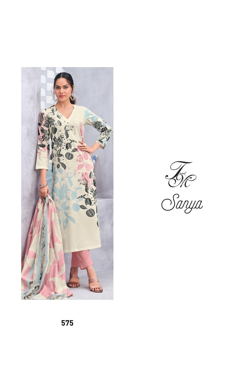T&M Sanya Catalog unstitched salwar kameez wholesalers uk