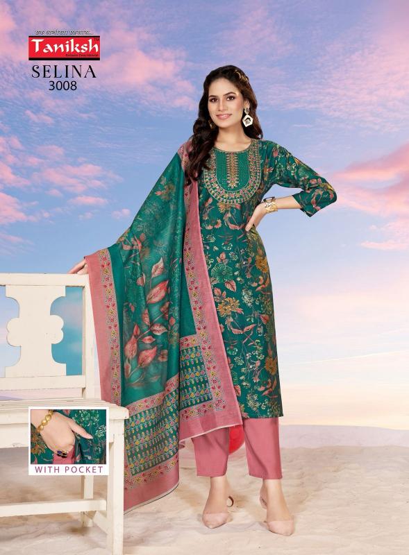 Taniksh Selina Vol 3 Catalog kurtis with pants