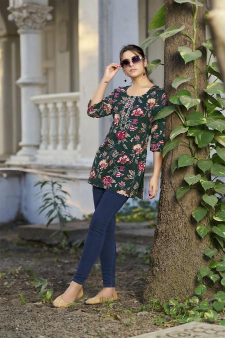 Tips & Tops Cotton Candy Vol 4 Catalog short kurti design catalogue