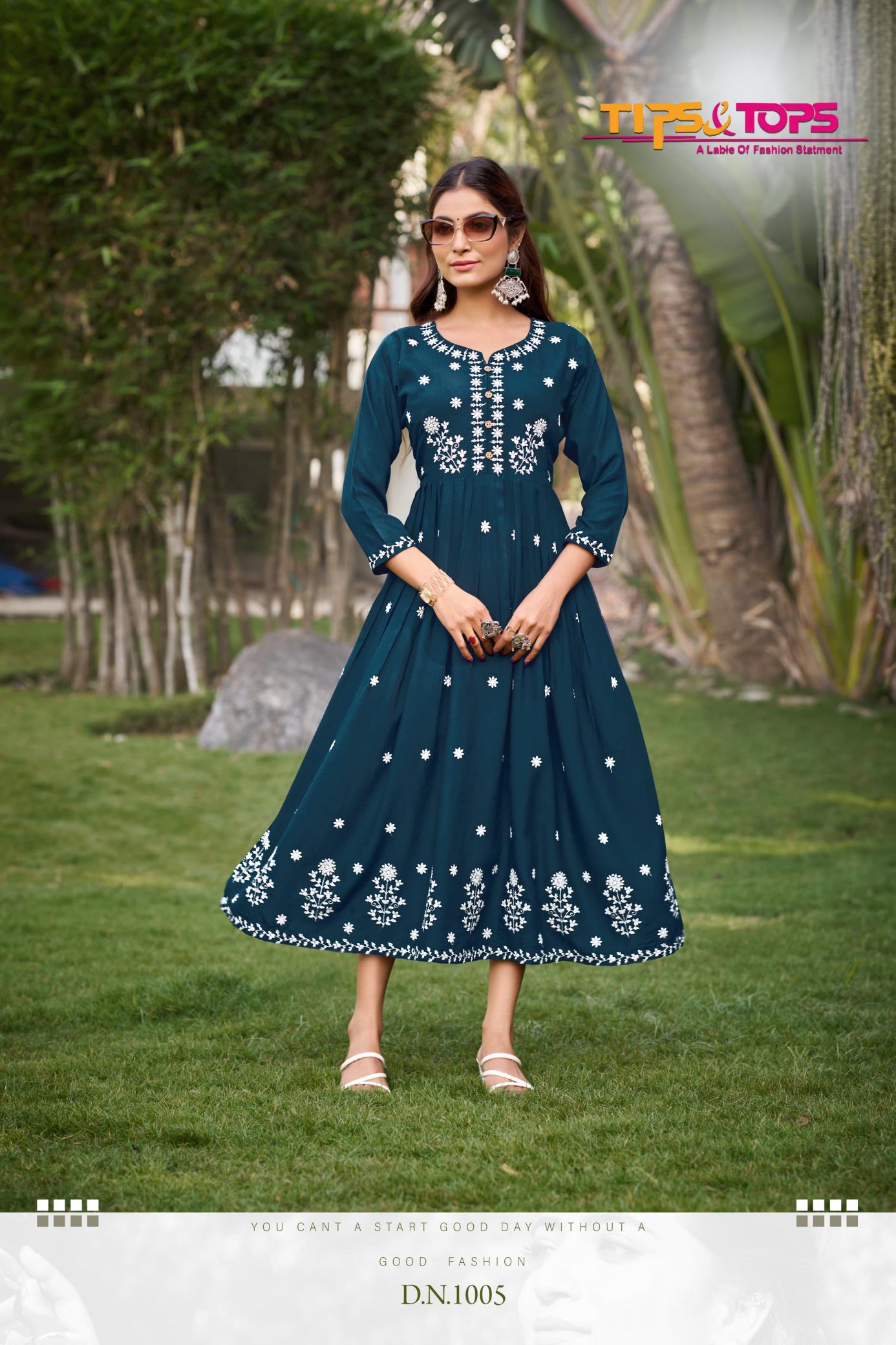 Tips & Tops Lakhnavi Vol 3 Catalog skc kurti catalogue