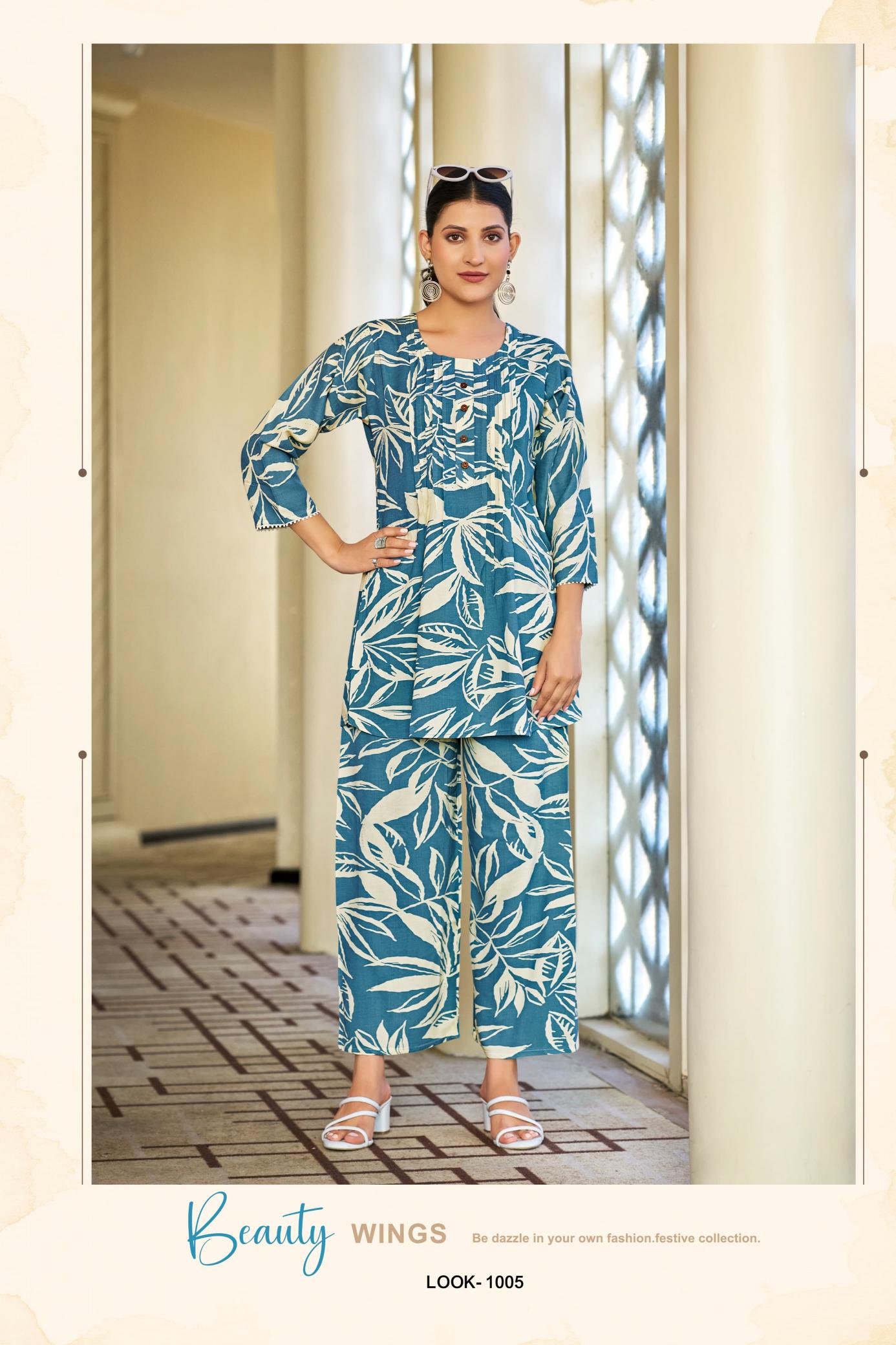 Tips & Tops Viona Catalog womens ethnic co ord set