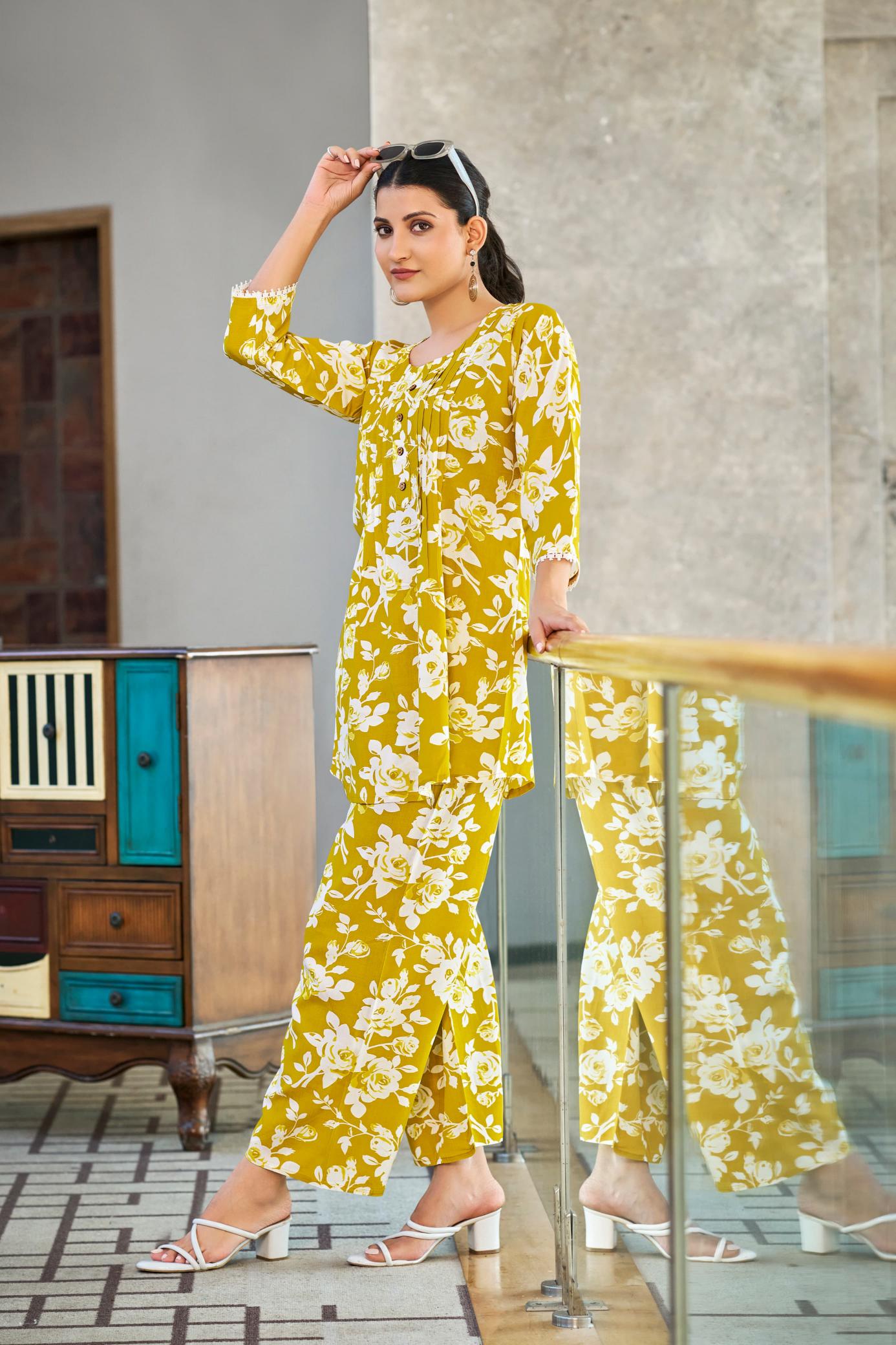 Tips & Tops Viona Catalog womens ethnic co ord set