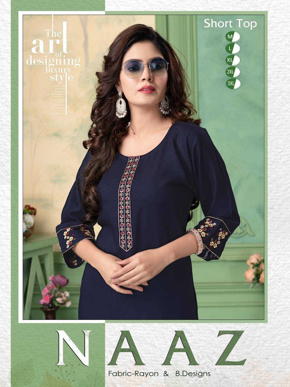 Trendy Naaz catalog wholesale kurti manufacturers with my brand name