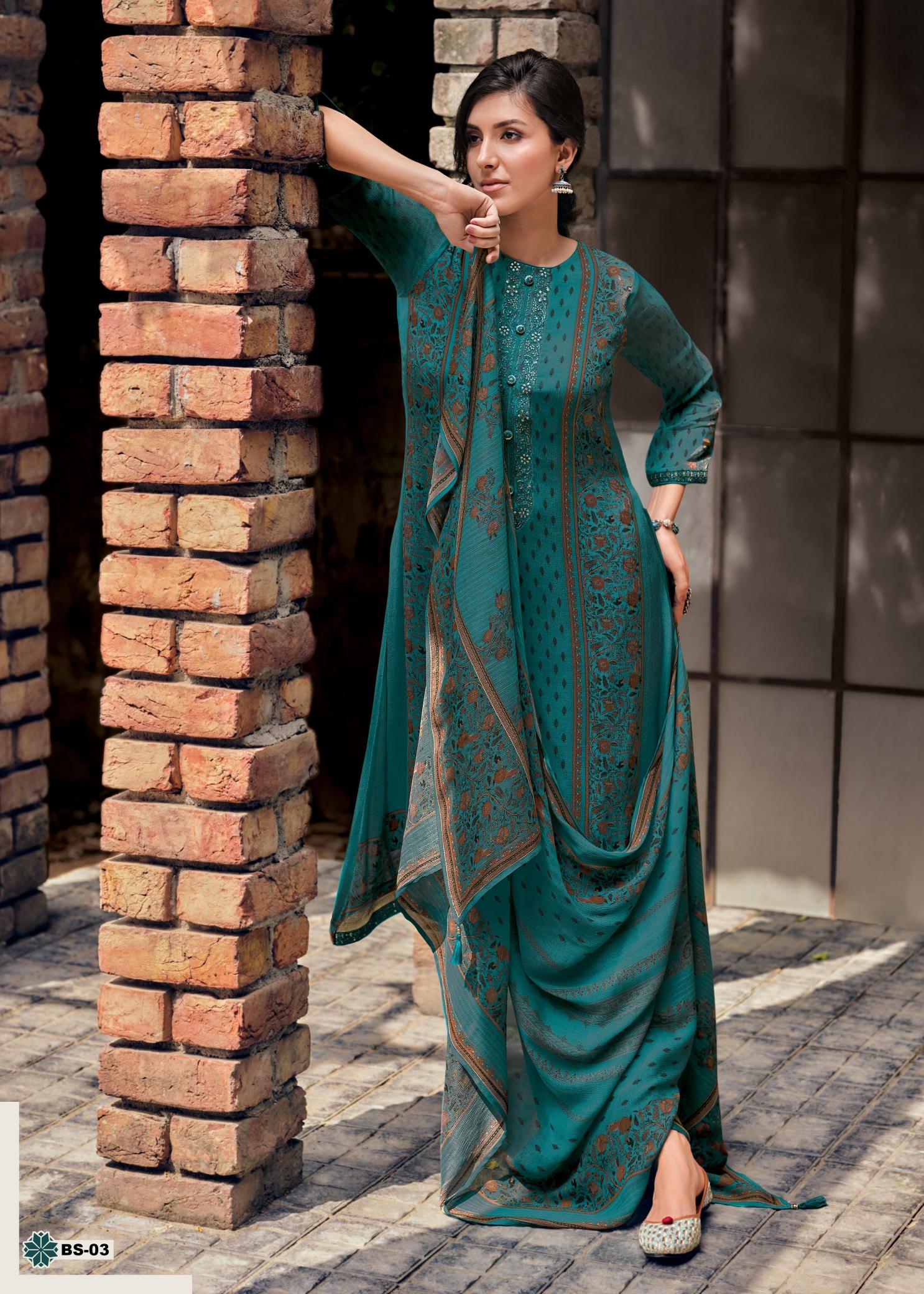 Varsha Blissoria Catalog tulsi salwar kameez wholesalers