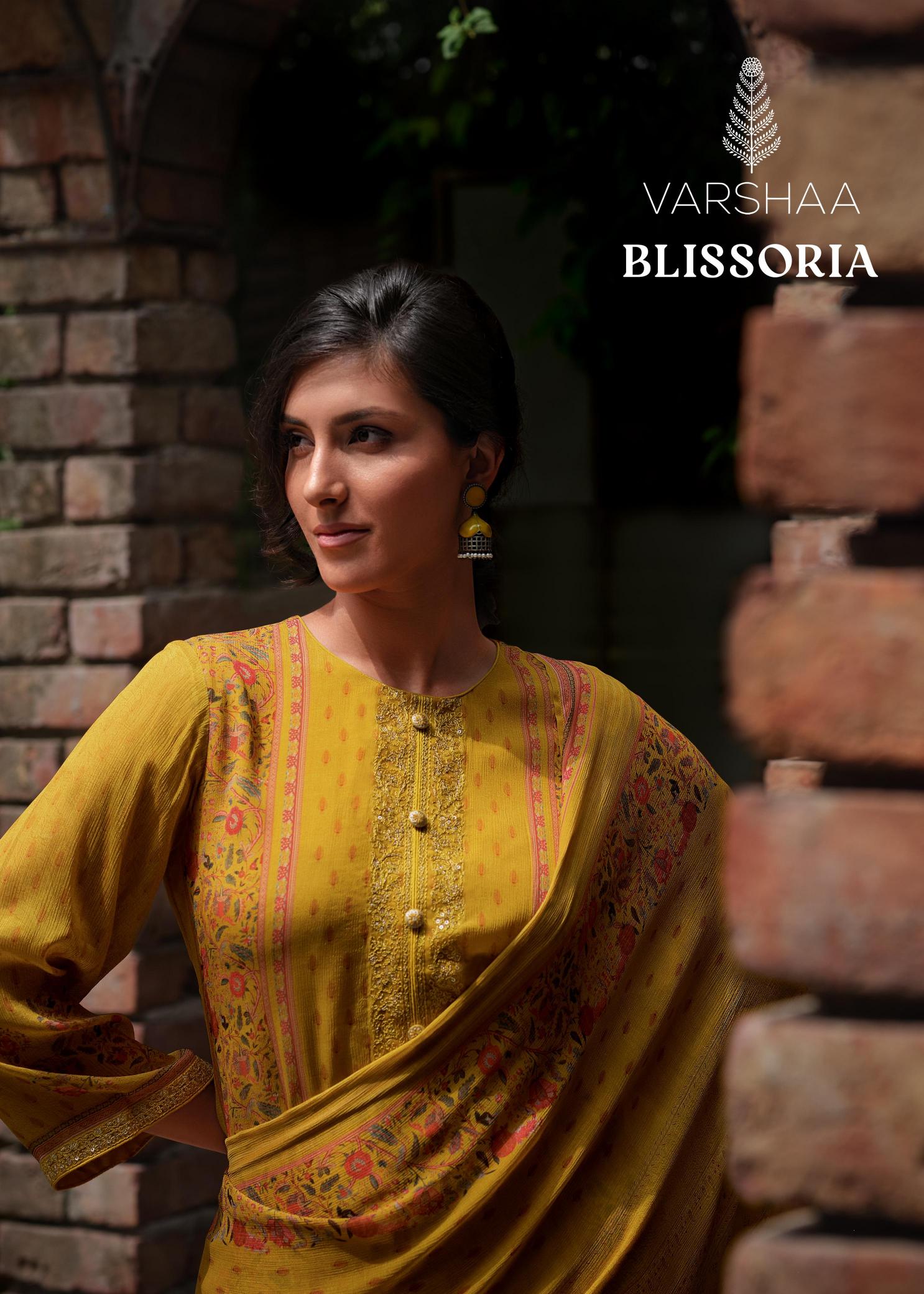 Varsha Blissoria Catalog tulsi salwar kameez wholesalers